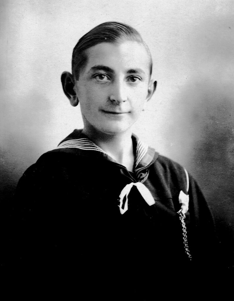 Søren Vester-Petersen – Konfirmationsfoto, ca. 1927