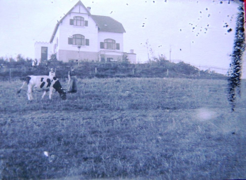 Blæsenborg på et tidspunkt kort efter Axels køb – et godt bud er 1922, hvor der er fundet et tilsvarende foto – dateret