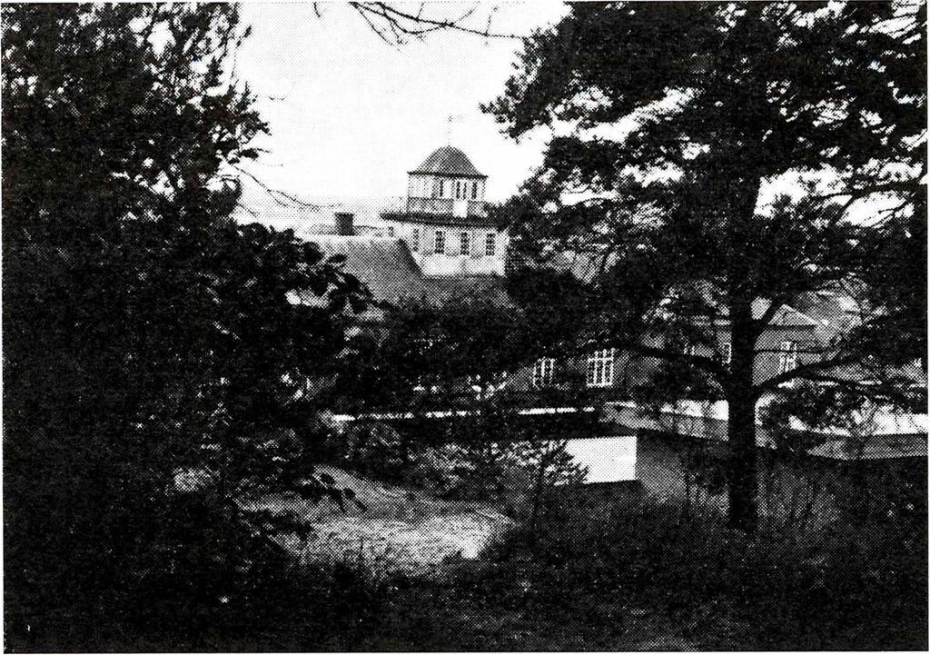 Tårnet - Det oprindelige tårn fra 1933 fotograferet før sommerferien 1971